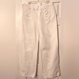 Ralph Lauren RARE Vintage White Denim Sailor Pants